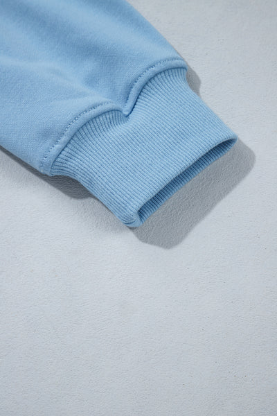 Bluebird Dots Zip-Up Hoodie — supplier product-only image