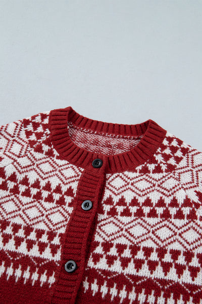 Ruby Mosaic Cardigan ? product-only supplier image