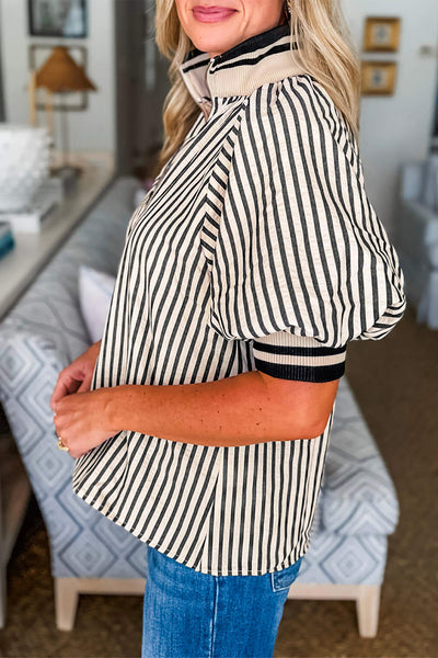 City Stripe Polo Blouse ? supplier product image