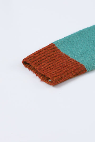 Colorblock Horizon Knit Sweater