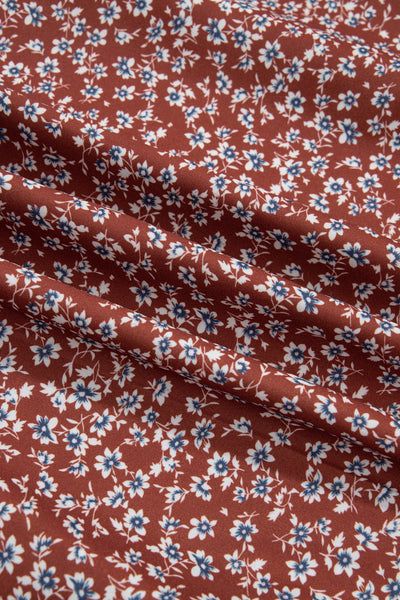 Sunlit Floral Patchwork Mini Dress — supplier product-only image