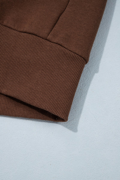 Coffeehouse Split-Hem Mock Neck Sweatshirt — supplier product-only image