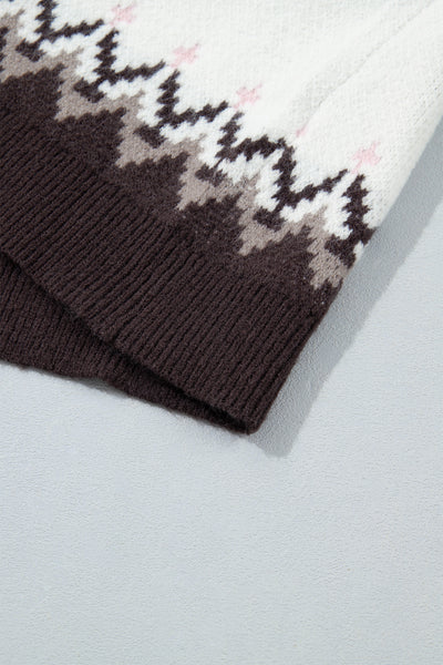 Snowbound Geo Cardigan ? product-only supplier image