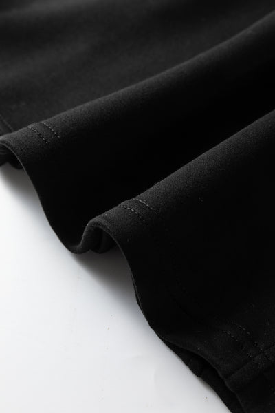 Wild Noir Zip-Collar Mini Dress — supplier product image