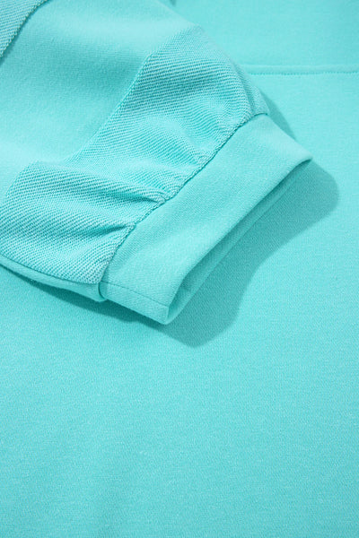 Aqua Bow Sailor Shift Dress