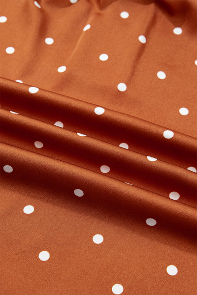 Cocoa Dot V-Neck Blouse ? supplier product image