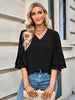 Harper Grace Double Ruffle Sleeve Blouse