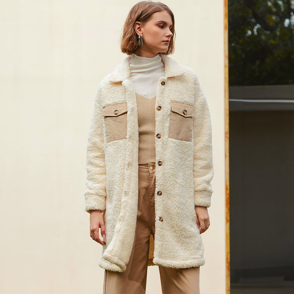 Alpine Whisper Sherpa Coat