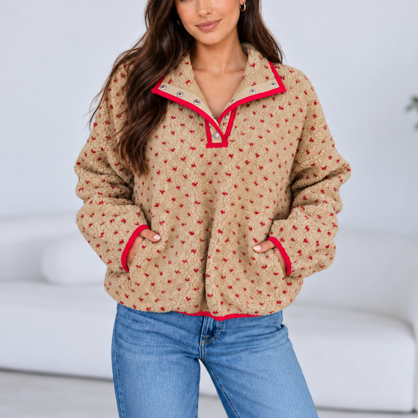 Heartline Contrast Fleece Sweatshirt — shopify hero