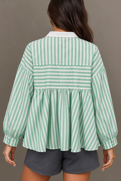 Meadowline Half-Zip Swing Top ? back view