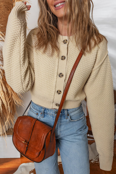 Buttercream Bliss Button Cardigan