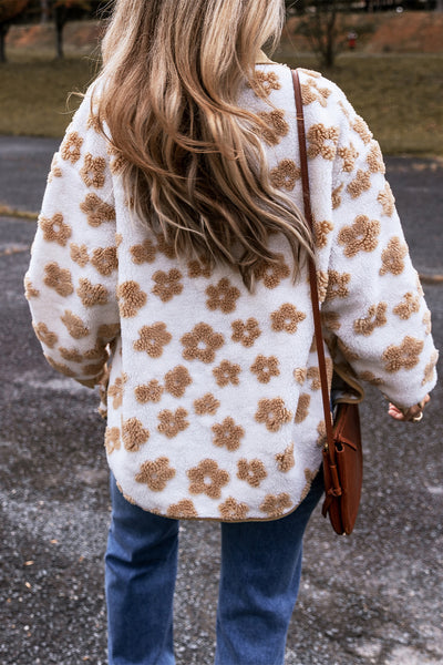Daisy Dreams Sherpa Jacket