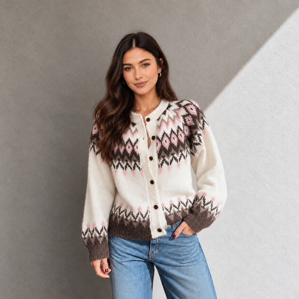Snowbound Geo Cardigan ? full square hero