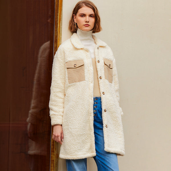 Alpine Whisper Sherpa Coat