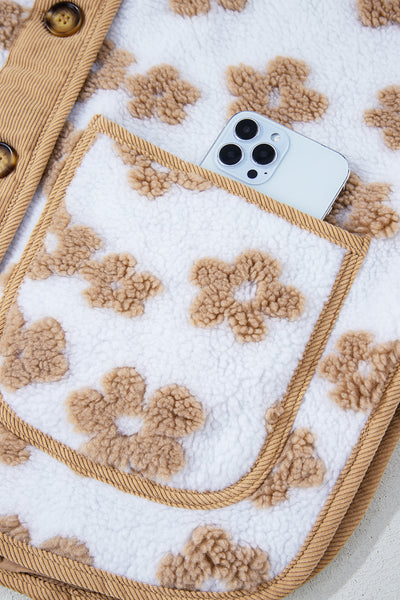 Daisy Dreams Sherpa Jacket