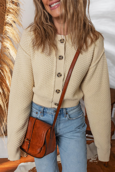 Buttercream Bliss Button Cardigan