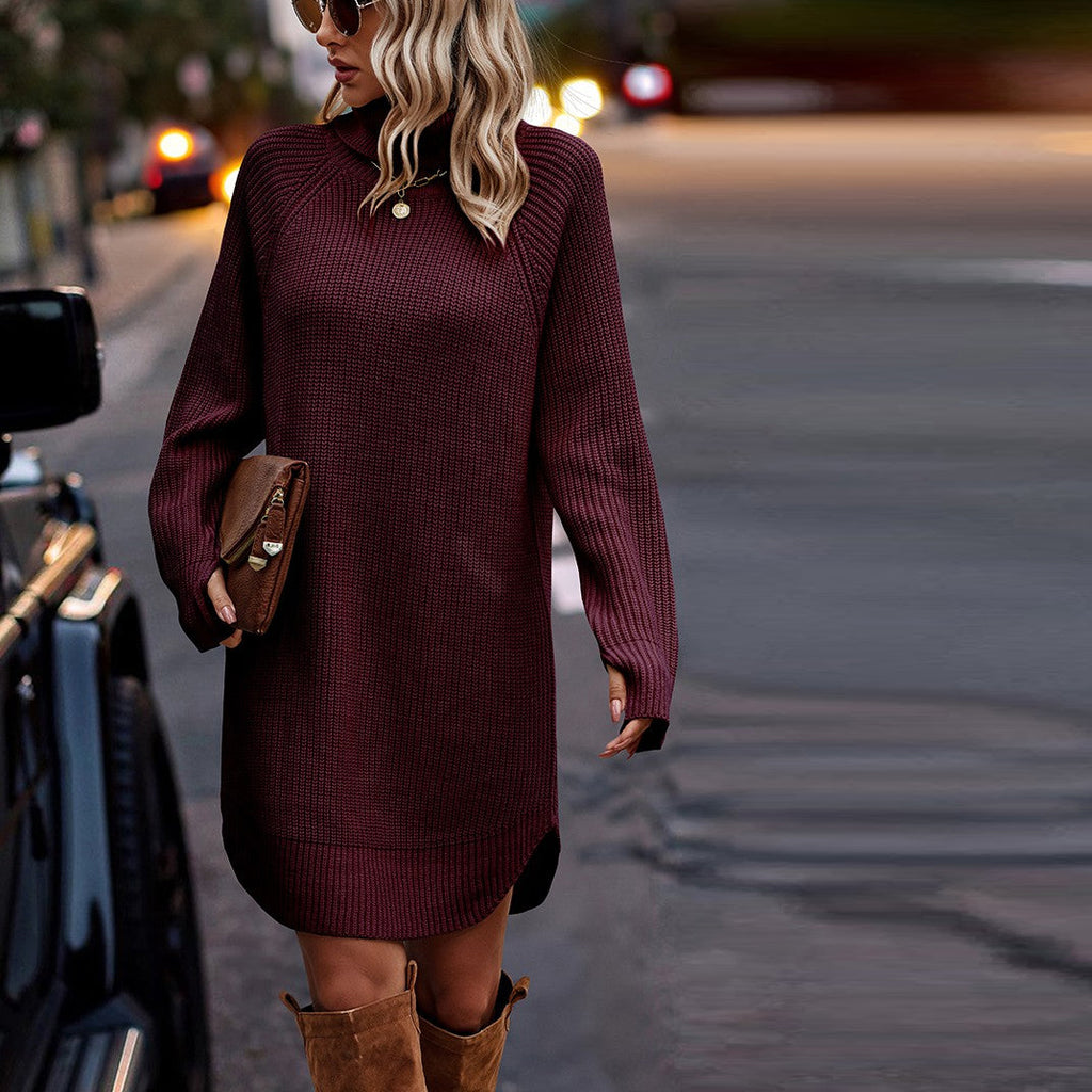 Love Kuza Chunky Knit Turtleneck Sweater Dress Love, Kuza Love Kuza Chunky Knit Turtleneck Sweater Dress Love, Kuza