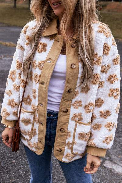 Daisy Dreams Sherpa Jacket