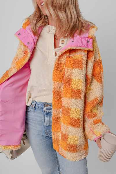 Sunset Glow Sherpa Jacket