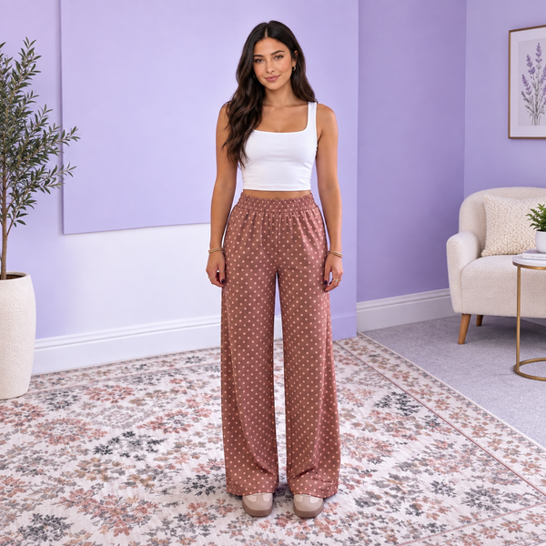 Retro Dot Easy Pants - Shopify hero