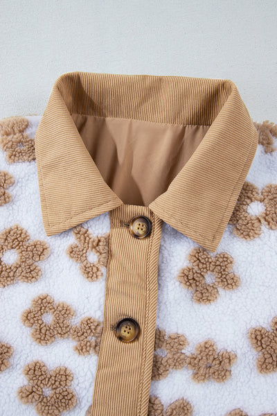 Daisy Dreams Sherpa Jacket