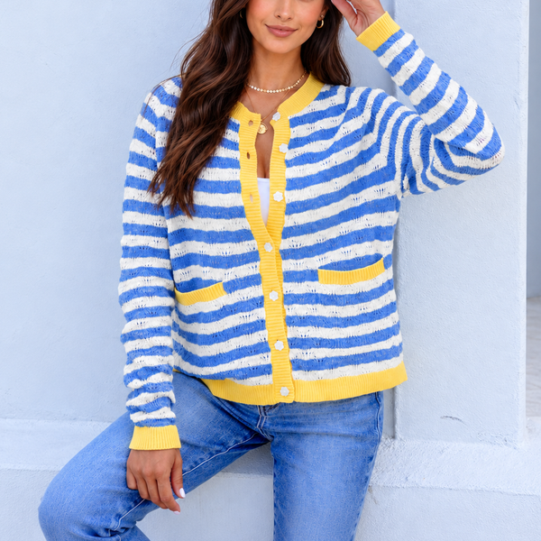 Skyline Stripe Cardigan ? shopify hero
