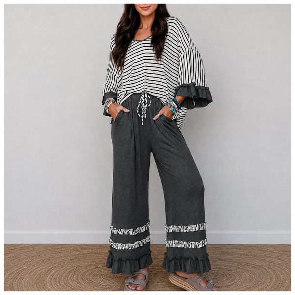 Ruffle & Rhythm Striped Pant Set — shopify lila hero v2