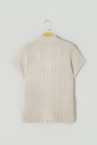 Coastal Zip Knit Sweater