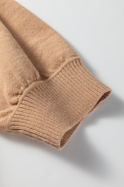 French Vanilla Puff Sleeve Sweater