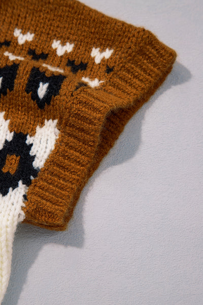 Desert Mesa Western Knit Top