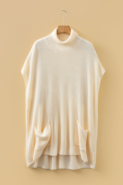 Harbor Pocket Turtleneck Sweater