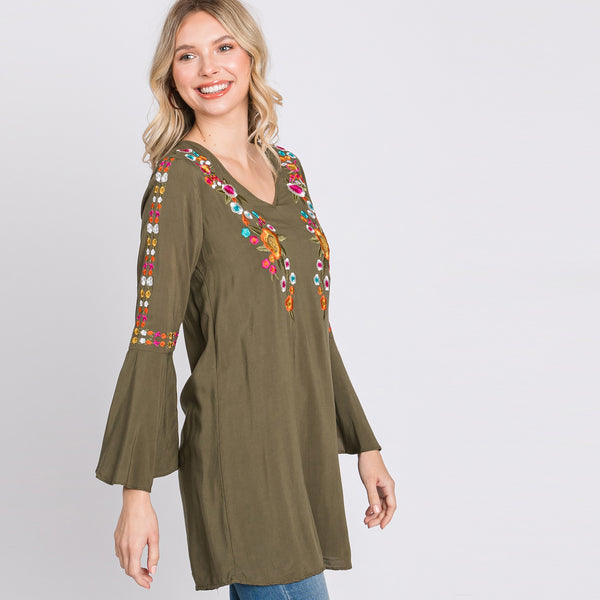 Embroidered Delight Tunic