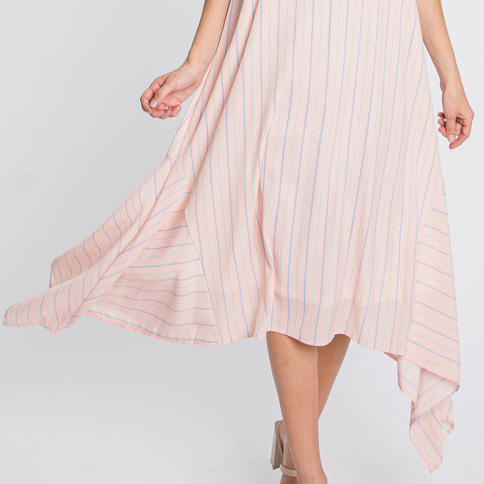 Soft Embrace Pin Stripe Dress