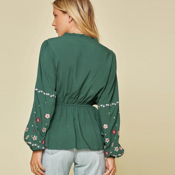 Lovely Embroidered Blouse