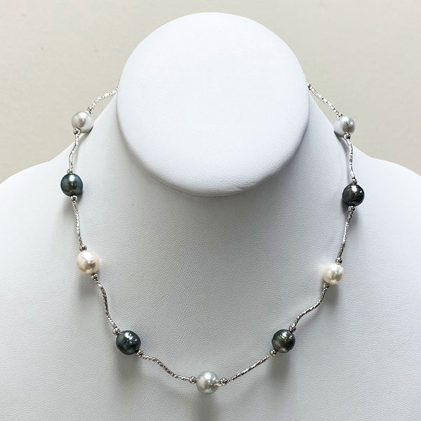 Leah Double Splendor Baroque Pearl Necklace