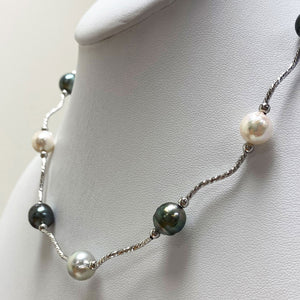 Leah Double Splendor Baroque Pearl Necklace