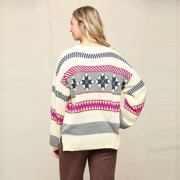 Geometric Sweater