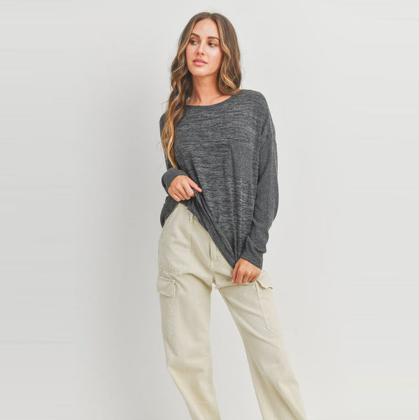 Two Tone Pocket Top